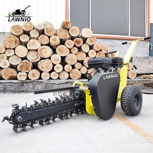 Trancheuse LAWNIO CE EPA EuroV approuvée, puissance robuste pour les opérations de creusement de fossés commerciales et intensives - Product Image 2