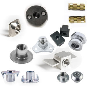 Tuercas en T de Acero Inoxidable con Recubrimiento de Zinc para Muros de Escalada, Tuercas Planas con Cabeza Plana, Tornillo Remache Clase 8 - Product Image 5