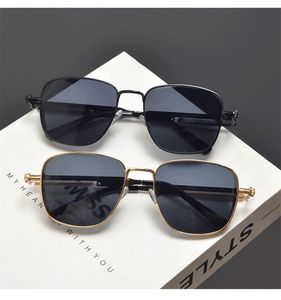 Gafas <span class=keywords><strong>de</strong></span> <span class=keywords><strong>Sol</strong></span> Cuadradas Retro Steampunk Unisex 2025, Montura Completa, Estilo Moderno, Personalidad, Tendencia, Metal, UV400 - Product Image 1