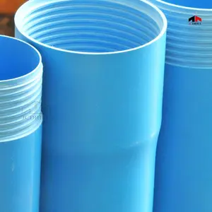 Derin kuyu PVC muhafaza boruları su kaynağı için 200mm PVC plastik boru - Product Image 4