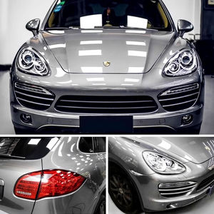 <span class=keywords><strong>Aurora</strong></span> Satin Chrome Matte Self-Healing PVC PPF Película de protección de pintura Anti-Scratch Automotive Vinyl Wrap Película de rollo de dureza suave - Product Image 4