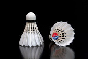Volani da <span class=keywords><strong>badminton</strong></span> BWF all'ingrosso Lingmei 90pro, resistenti, in piuma d'oca, <span class=keywords><strong>per</strong></span> allenamento, con base in sughero naturale - Product Image 4