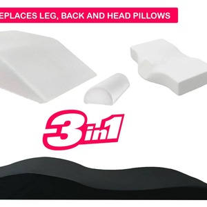 Topper Materasso in Memory Foam Curvo per Extension Ciglia, per Uso Professionale/Domestico - Product Image 5