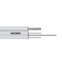 Cable de fibra óptica G657a1 G657a2 FTTH Drop Gjyxch Ftth, 2 núcleos