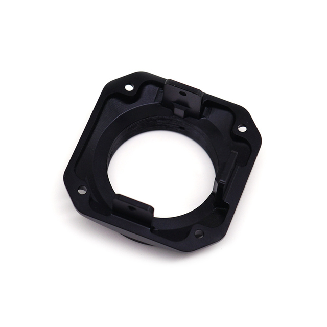 Custom Aluminum Fixing Housing Cover for Camera Spare Parts Black Oxidation Housing Cover Aluminum Alloy Metal Accessories
