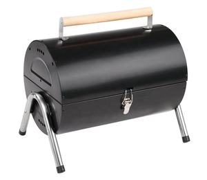 เตาย่างบาร์บีคิวขนาดเล็กแบบพกพากลางแจ้งอุปกรณ์ทำสวนเหล็กทันสมัยพร้อมอุปกรณ์ป้องกันไฟ - Product Image 5