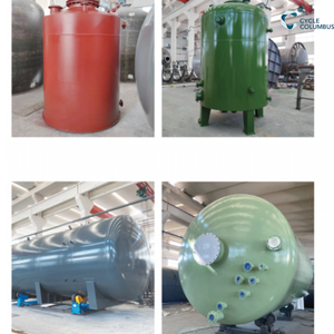 핫 세일 산업용 대용량 수직 고온 저항 압력 용기 저장 탱크 1년 ASME 인증 - Product Image 2