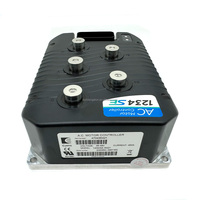 Controlador de Carro de Golf Curtis, Controlador de Motor A.C. 1234SE-5421 Compatible con Eagle, Excar, Marshell 36-48v 450A