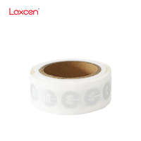 Laxcen |   Étiquette autocollante RFID NFC mini format usine 13,56 MHz ISO14443A anti-contrefaçon traçabilité contrôle d'accès puce NTAG213