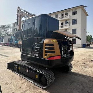 Excavadora Usada de Alto Rendimiento Sany 55c de 5.5 Toneladas, Excavadora Hidráulica de Orugas de Segunda Mano, Mini Excavadora China Sany Sy 55c - Product Image 1