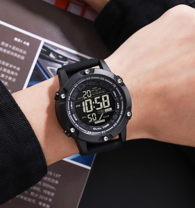 Reloj Promocional Hecho en China 1762 Skmei Reloj LED con Instrucciones Movimiento Japonés Reloj de Cuarzo Precio - Product Image 6