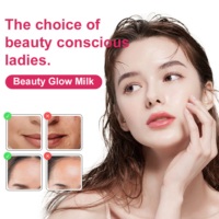 Lait Éclat Beauté au Collagène Marin Hydrolysé, Glutathion, CoQ10, Astaxanthine, Resvératrol de Cerise, Extrait de Mûre et Fraise