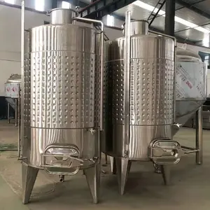 1000 लीटर बियर किण्वन टैंक स्टेनलेस स्टील किण्वन उपकरण
