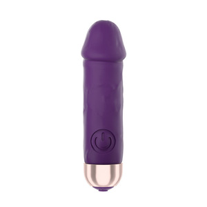 Adult product manufacturers wholesale cross-border rechargeable mini AV realistic dildo <b>bullet</b> <b>vibrator</b> for women. - Product Image 3
