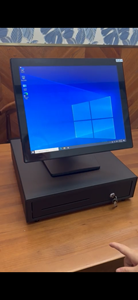 15inch tất cả trong một Pos đầy đủ hệ thống tiền mặt đăng ký hệ thống POS bán lẻ mở LCD cảm ứng hiển thị Máy quét Meter thị trường bán lẻ thanh toán - Product Image 5