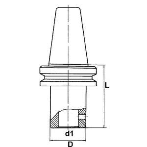 FERVI - 4/06D50 Portaherramientas Vástago Weldon-EAN 8012667193058 HERRAMIENTAS ELÉCTRICAS ACCESORIOS PARA TALADROS - Product Image 2