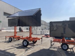 لوحة إعلانات رقمية متحركة للتحكم المروري بتصميم مصفوفة كاملة - Product Image 5