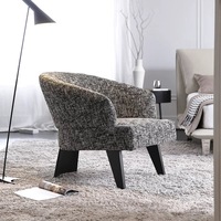 Chaise de loisirs moderne de luxe chaise canapé simple chaise pour maison salle à manger hôtel école hôpital atelier entrepôt-meubles en tissu durable