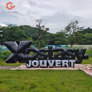 Lettres géantes gonflables pour mur, alphabet, mots avec éclairage LED pour fêtes, mariages et événements – Vente directe usine - Product Image 1