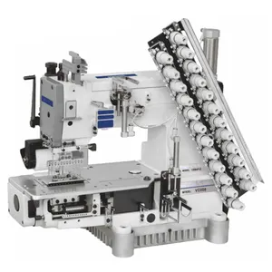 008-12064P-D Cylinder Bed Multi Needle Chain Stitch Sewing Machine With Auto Thread Trimmer