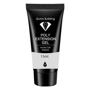 เจลต่อเล็บโพลีอะคริลิคยูวีทำจากคริสตัลเจลแบบไม่เจ็บปวดและรวดเร็ว8สี15มล. - Product Image 4