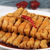 HACCP认证未央牌油炸豆干串油炸豆腐串