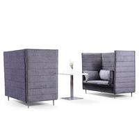 Ensemble de canapés de réunion pour bureau commercial, design contemporain de haute qualité, canapé de direction pour bureau
