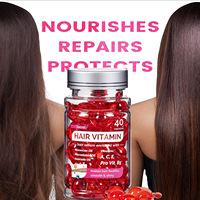 Haosen OEM/ODM Soins capillaires naturels réparateurs, capsules de vitamines pour cheveux, marque privée, complément alimentaire pour la croissance des cheveux pour adultes, halal