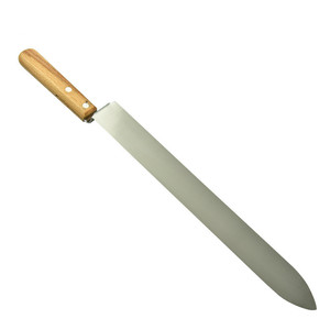Herramienta de apicultura de acero inoxidable, cortador de miel de <span class=keywords><strong>doble</strong></span> cara afilado en forma de Z grande, cortador de cera de abejas, cortador de <span class=keywords><strong>nido</strong></span> y bazo - Product Image 4