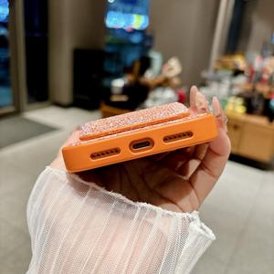 Étui de téléphone portable tendance avec strass pour iPhone 17 16 15 14 13 12 Pro Max et Samsung - Product Image 2