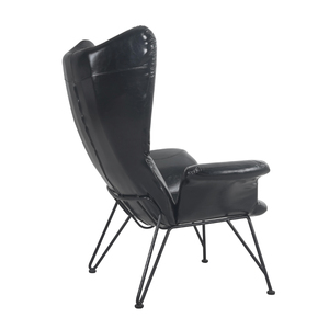 Canapé chaise d'extérieur, meuble de loisirs, Design à <span class=keywords><strong>bascule</strong></span>, en plastique incliné, couleur or pour bras en métal, grand canapé - Product Image 4