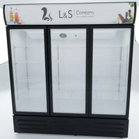 Nouvelle conception, vitrine réfrigérée verticale multi-niveaux à dégivrage automatique, économe en énergie, réfrigérateur mince, vitrine réfrigérée