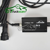 Analyseur de moteur de chariot élévateur Linde Canbox Pathfinder, scanner de diagnostic avec 2 ans de garantie pour les chariots élévateurs Linde BT