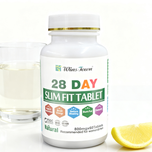 Pastillas desintoxicantes herbales Wins Town, pastillas adelgazantes Slim Fit de 28 días - 60 tabletas. Desintoxican suavemente el cuerpo. - Product Image 1