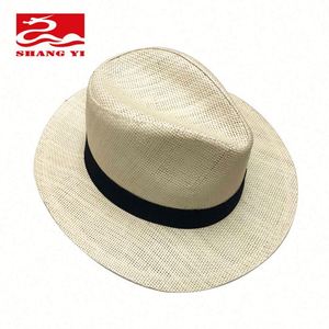 Sombrero Panamá Beige Personalizado para Mujer, con Cinta Negra, Diseño Calado y Transpirable, para Playa - Product Image 3