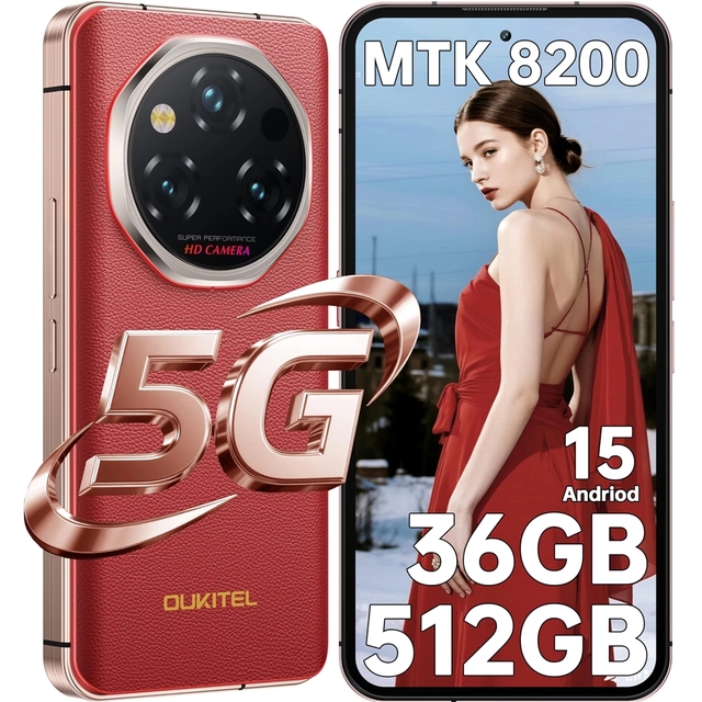 Brand New Original OUKITEL WP210 5G Rugged Cellphone 8800mAh Battery 45W Charge Dimensity 8200 12GB+512 IP68 Phone