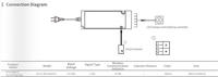 Récepteur sans fil 2,4 G LETARON 12-24V 5m à induction, portée de détection 1-5mm, installation facile, durée de vie 30000H, faible consommation pour applications intelligentes