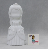 Ne pas casser poupée en plâtre blanc vinyle embryon fille jouet bricolage coloriage tirelire artisanat en plastique