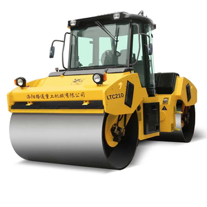 Yeni Lutong 10ton LTC210 tam hidrolik çift davul vibrasyonlu silindir - Product Image 1