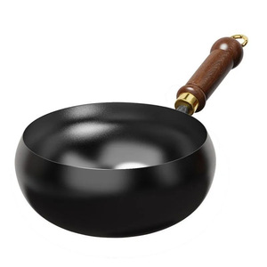 Wok en fer pur fait main, grande capacité, forgé, non revêtu, antiadhésif, pour la cuisson domestique - Product Image 5