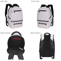 Usine OEM/ODM de Quanzhou : Sac à dos néon B-Girl Street Art, sac à dos tendance pour ordinateur portable avec fermeture éclair pour les voyages
