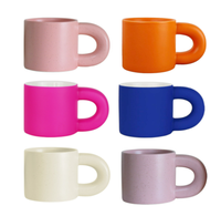 2025 nouvelle tasse en céramique 350ml grosse tasse en céramique avec revêtement