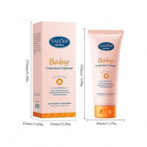 SADOER Organic Calendula <span class=keywords><strong>Limpiador</strong></span> <span class=keywords><strong>facial</strong></span> hidratante suave para niños Bebés Aminoácido <span class=keywords><strong>Limpiador</strong></span> de Espuma <span class=keywords><strong>facial</strong></span> para bebés - Product Image 6