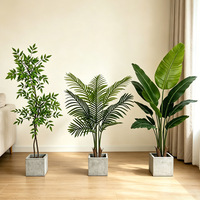 120cm 4ft Kunstmatige Olijfplanten Groen Decoratief Tuinieren Palm Tuindecoratie Huisdecoratie Kunstmatige Bomen Kunstplant