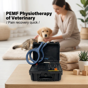 Appareil de thérapie PEMF de haute qualité et pratique pour les animaux de compagnie, réduit les douleurs après l'exercice, dispositif à impulsions magnétiques PEMF pour usage domestique - Product Image 1