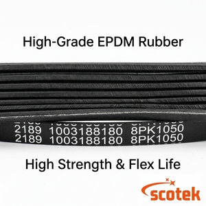<span class=keywords><strong>Courroie</strong></span> trapézoïdale nervurée robuste 8PK1050 612600061256 pour moteurs Weichai WP10 WP12 – Pièce de rechange durable en EPDM, <span class=keywords><strong>courroie</strong></span> multi-V - Product Image 2