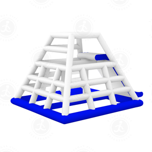 Glissière de pyramide gonflable <span class=keywords><strong>Aqua</strong></span> <span class=keywords><strong>Park</strong></span>, couleurs personnalisées, tour gonflable <span class=keywords><strong>Jungle</strong></span> Joe flottant escalade - Product Image 3