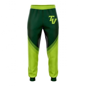 Pantalons de survêtement noirs élégants, pantalons de jogging unisexes, taille personnalisable, design pour l'entraînement - Product Image 3