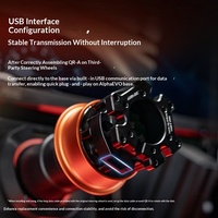 SIMAGIC QR-A Volant de course à dégagement rapide pour simulateur de course, compatible avec la série Alpha Evo, origine Chine, écosystème ouvert, mise à niveau par des tiers