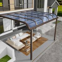 Auvent de jardin manuel personnalisé de haute qualité, en aluminium robuste, pour extérieur, protection contre la neige et la pluie, pour balcon